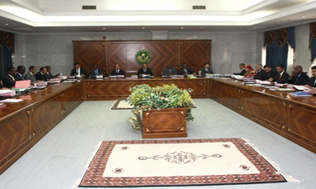 صورة من اجتماع المجلس الوزراء 