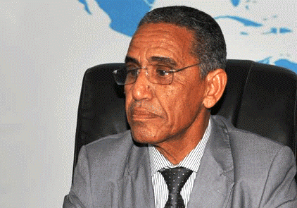 وزير الإعلام الموريتاني الناطق الرسمي باسم الحكومة الموريتانية إزيد بيه ولد محمد محمود