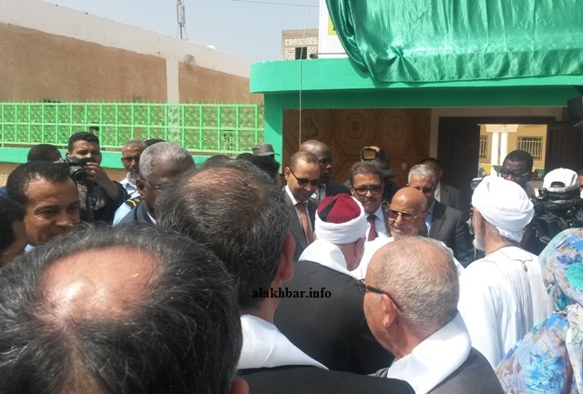 صورة التقطت بعيد الافتتاح (وكالة "الأخبار")