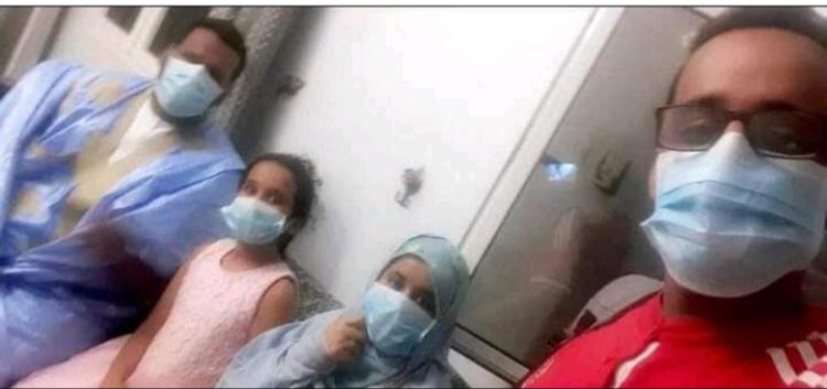 صورة لأبناء بديدي خلال إصابتهم
