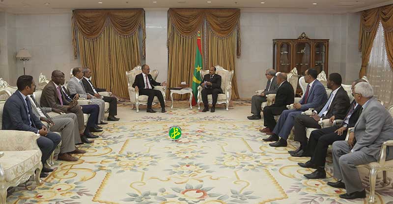 لقاء الرئيس والمحامين
