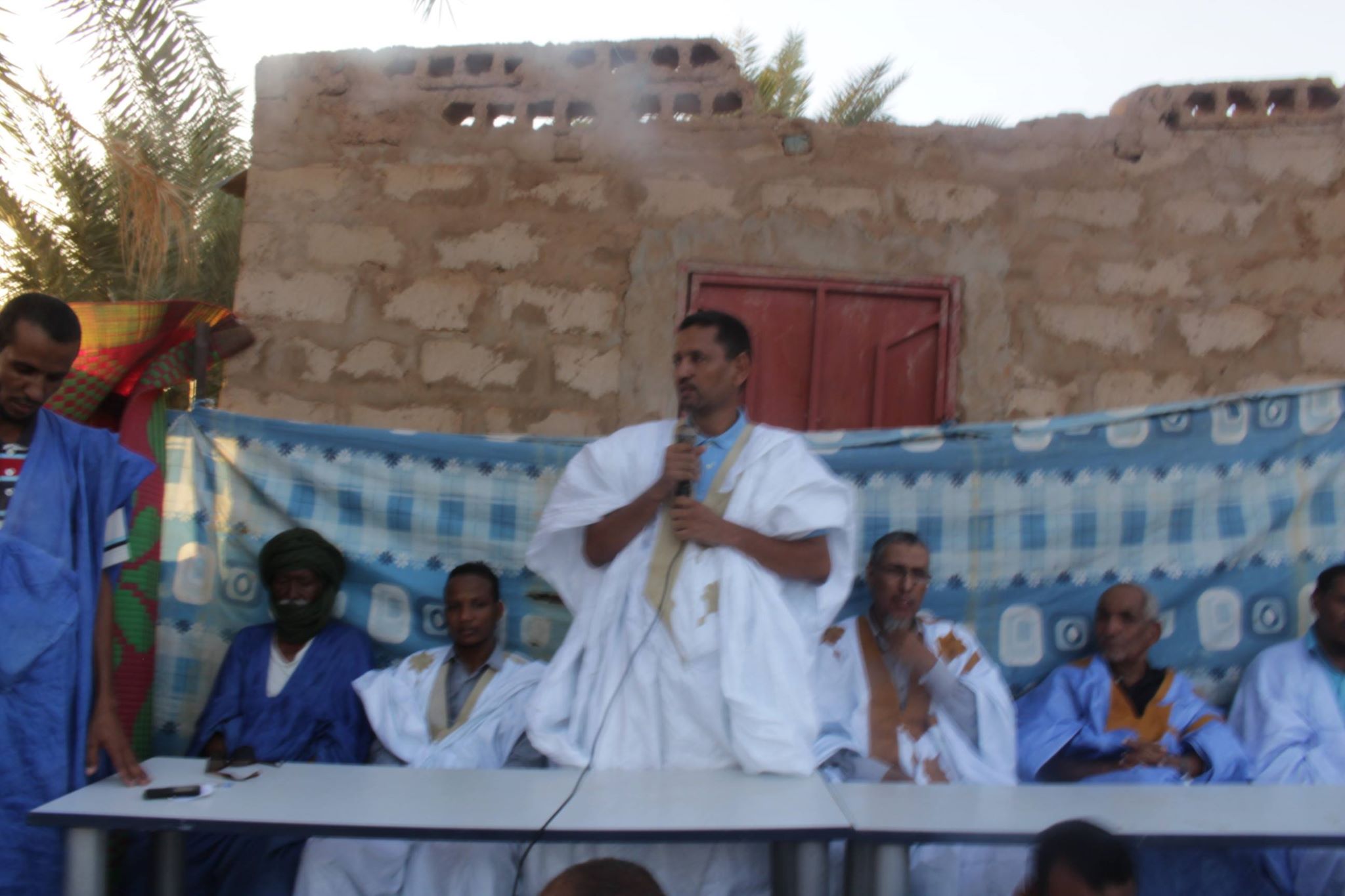 رئيس القسم وأعضاء فى الوفد