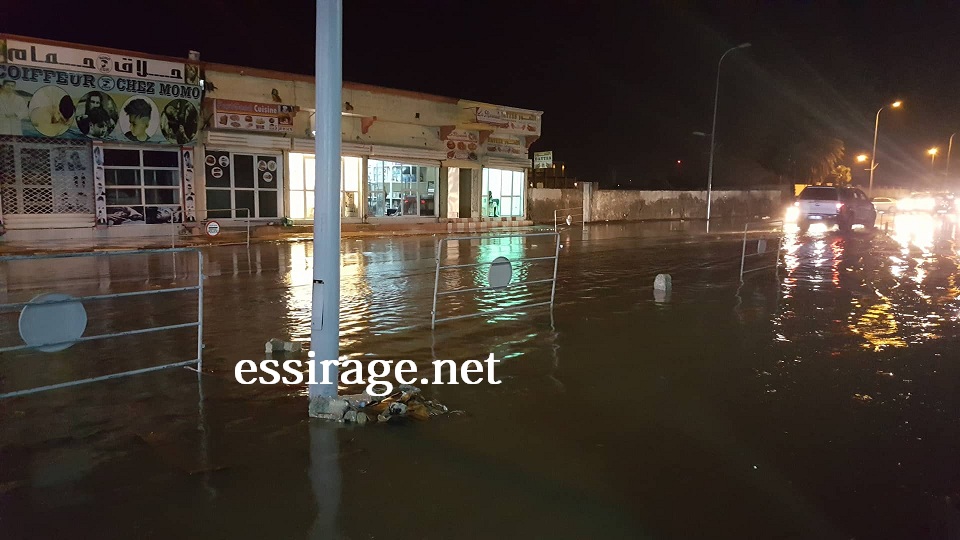 بعد الأمطار البارحة