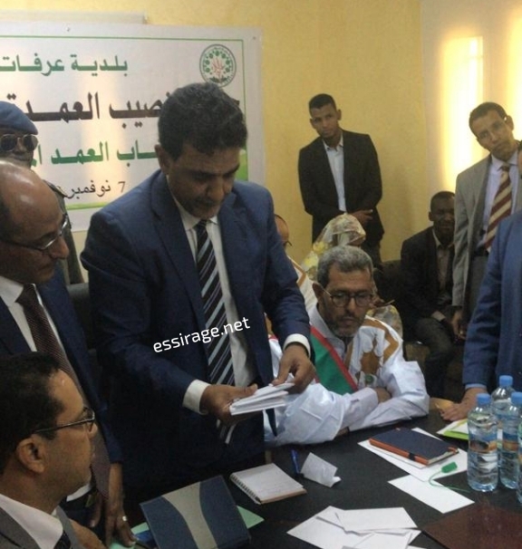الوالي خلال الفرز