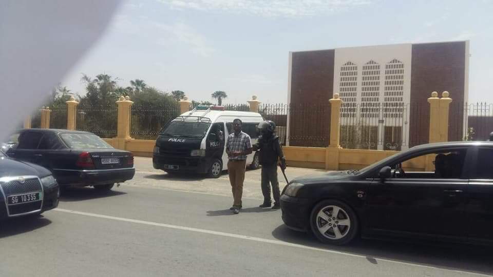 خلال تفريق الوقفة
