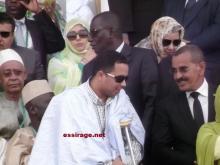 بدر خلال حفل تنصيب والده أغسطس 2014