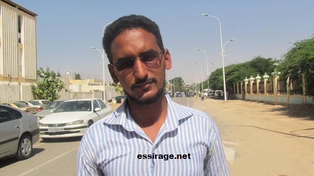 سيد أحمد ولد حيده رئيس المنظمة الوطنية لشباب التكتل