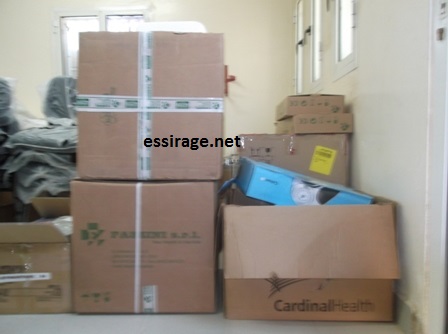 بعض المعدات الطبية