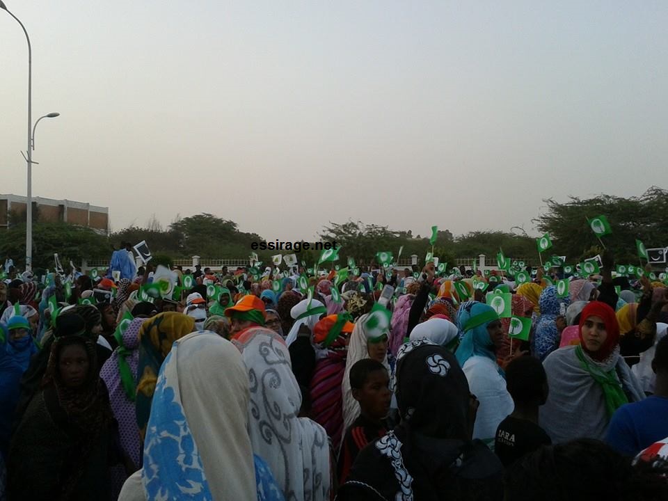 جانب من الحضور النسوي في المسيرة