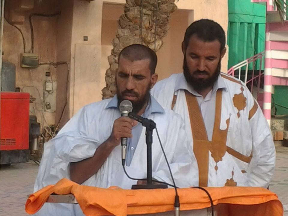 المدير الإداري للجمعية خلال كلمته 