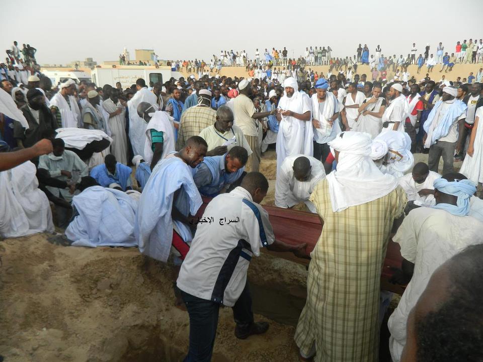 من عملية الدفن 