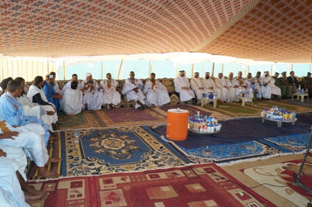 خيمة الحفل الإفتتاحي