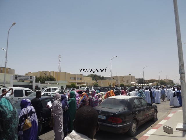 منظر آخر من الوقفة 