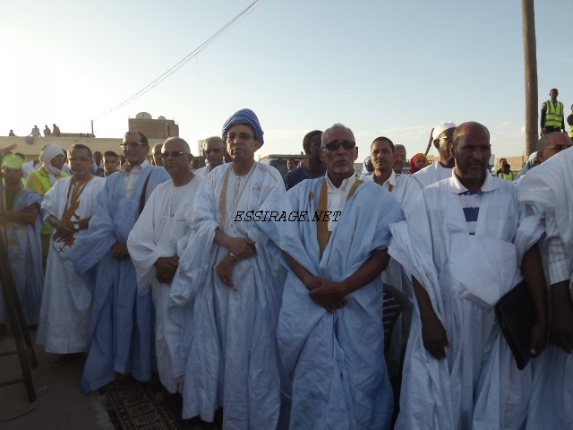 لحظة عزف النشيد الوطني 