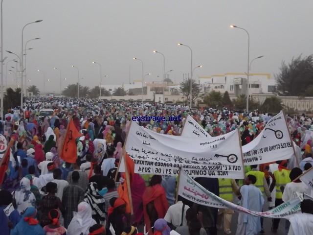 شارع عبد الناصر وقد امتلأ