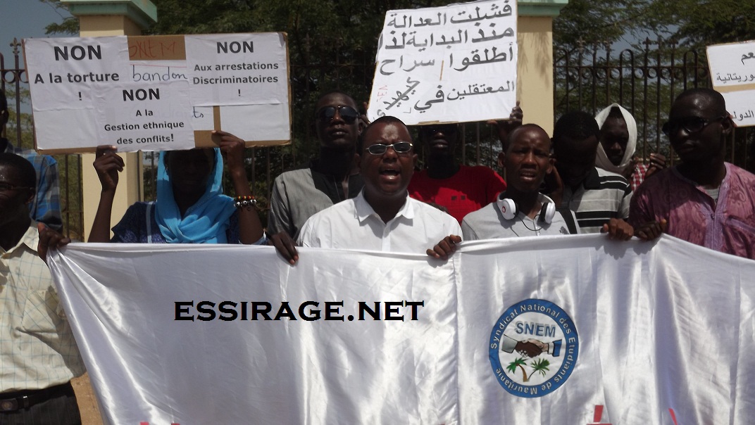 وان بيران خلال الوقفة 