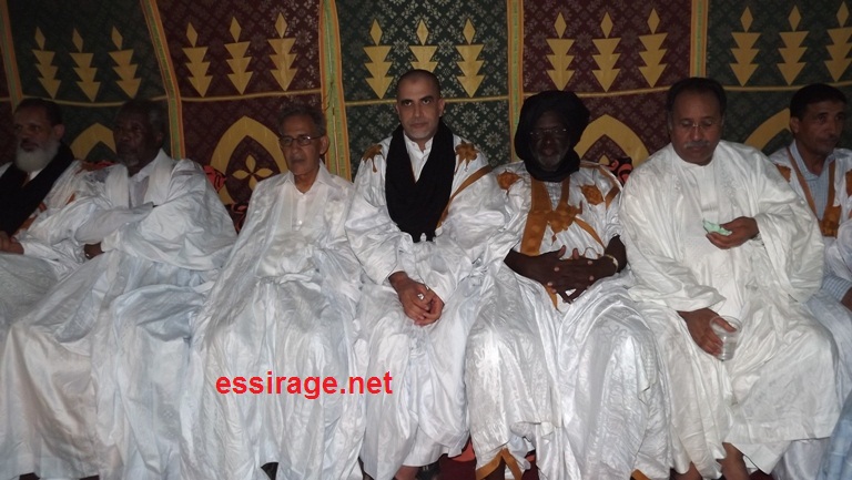 ولد حمزة ورئيسي البرلمان والمعارضة والهابا 