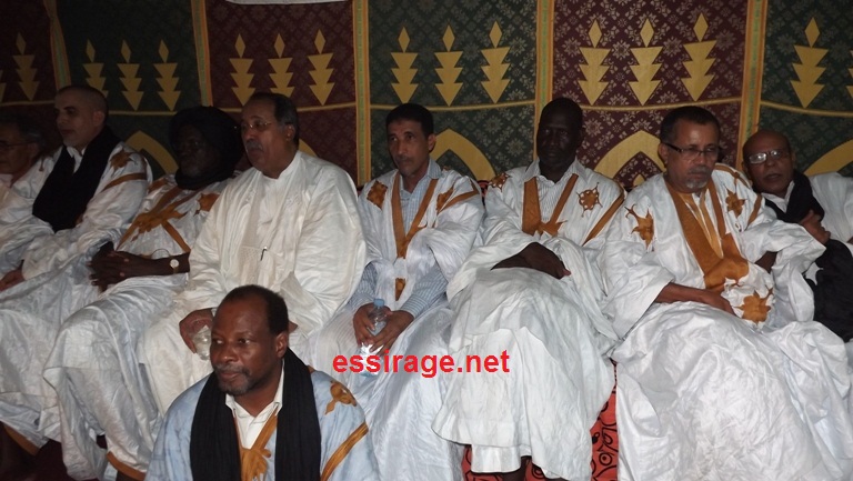 جانب من الحضور السياسي للإفطار 