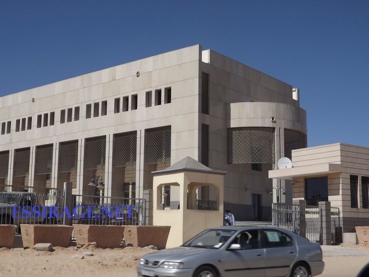 صورة من مبنى رئاسة الوزراء صباح اليوم 