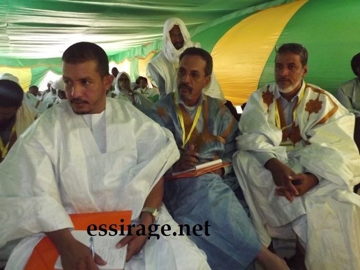 نواب جدد خلال الاجتماع 