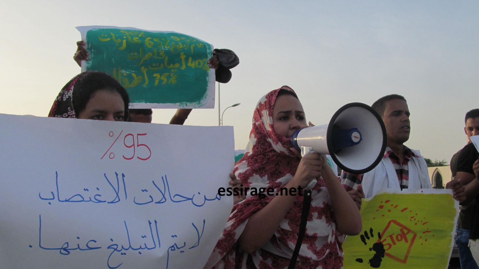 المسيرة عبرت شارع جمال عبد الناصر نحو فصر العدل