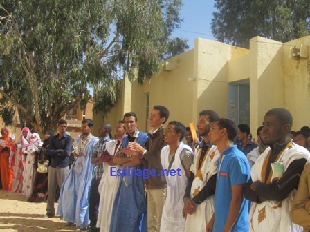 جانب من حضور المهرجان الطلابي