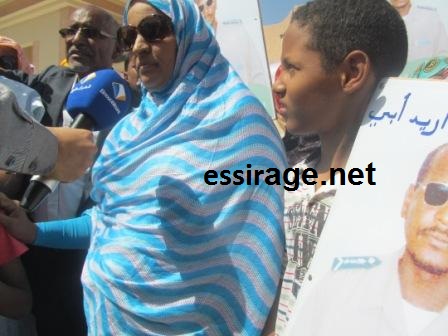 فاطمة تقول إنها اطمئنت على مصير زوجها بعد تصريحات ولد عبد العزيز لها