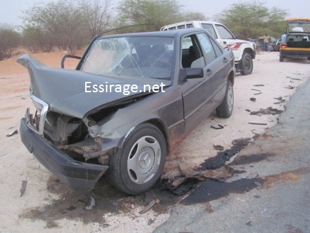 حادث سير يودي بحياة شخصين على طريق الأمل - تصوير السراج