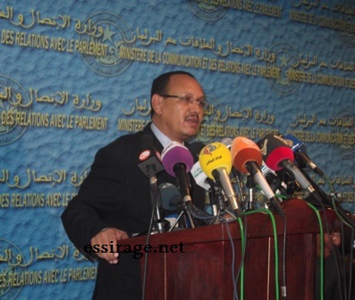 وزير التنمية الريفية إبراهيم ولد امبارك 