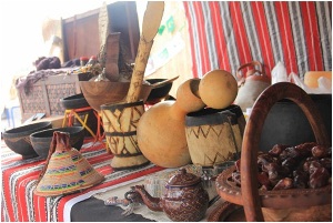 جانب من معروضات الجناح 