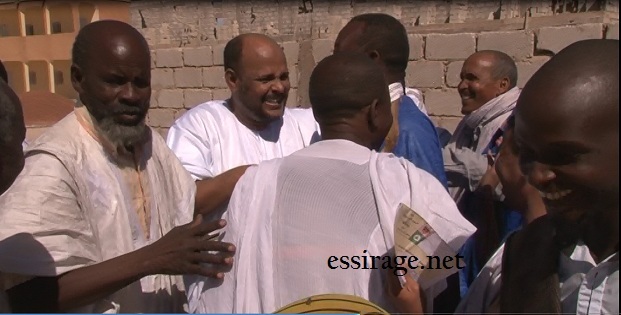 ولد منصور مع مناضلين من التحالف 