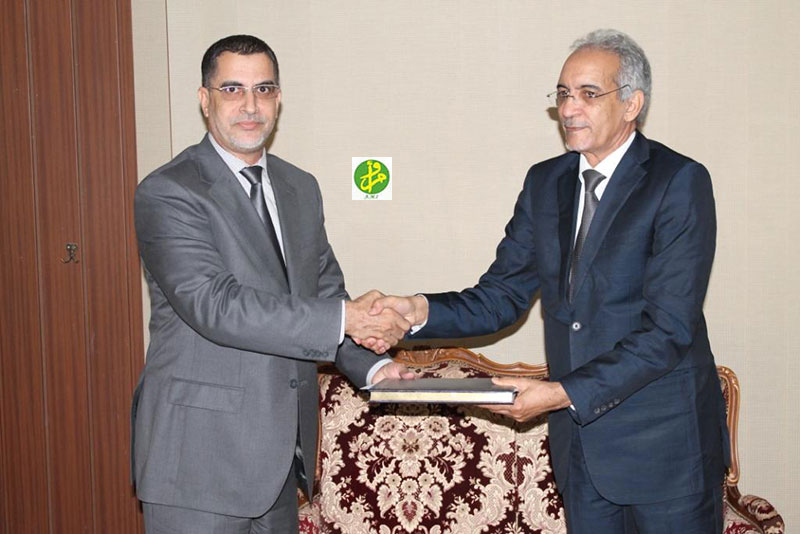 صورة الوكالة الموريتانية للأنباء 
