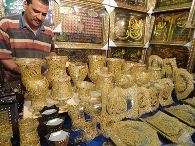 لوحات واكسسورات مذهبة 