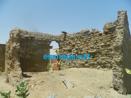 من هنا مرت السيول التي جرفت المدينة 