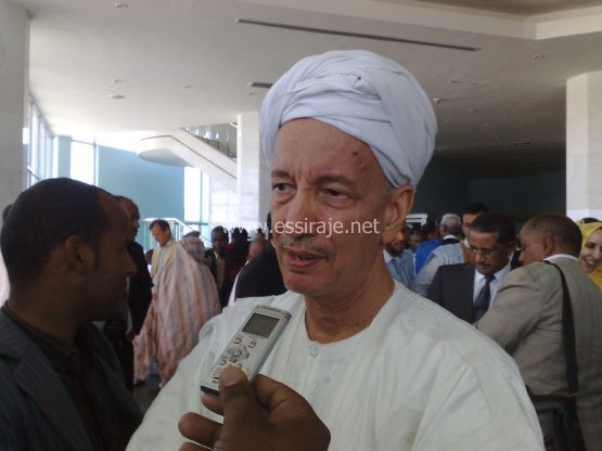 محمد محمود ولد ودادي خلال حديثه للسراج 
