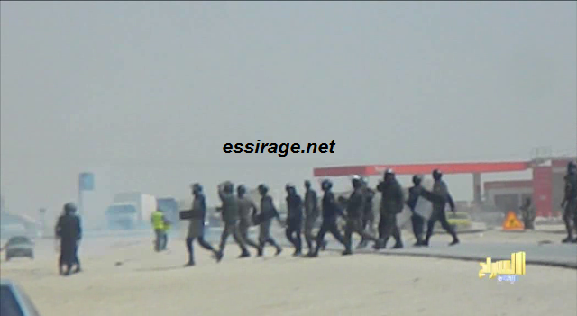 الحرس عبروا نحو الأحياء السكنية