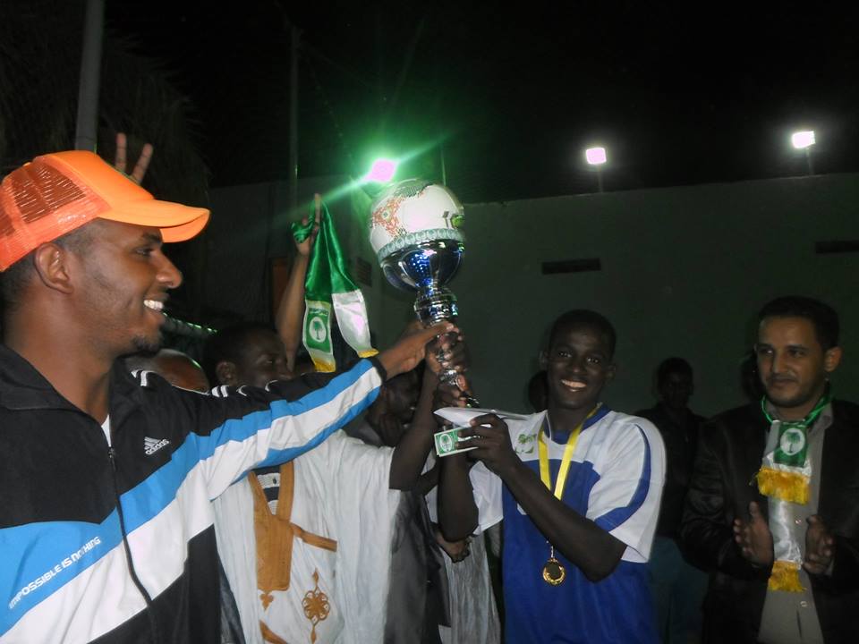 لحظة التتويج