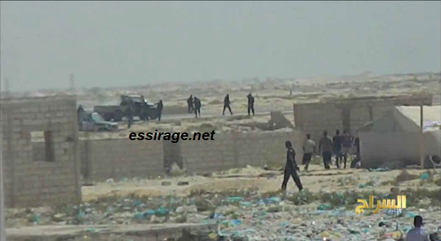 العمال طاردو الحرس...قبل أن ينسحب تماما /خاص السراج