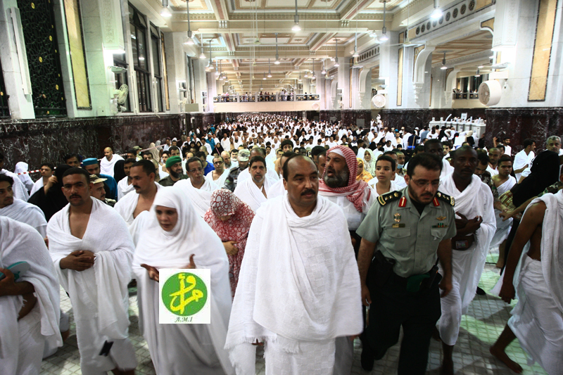 صورة من أداء العمرة 