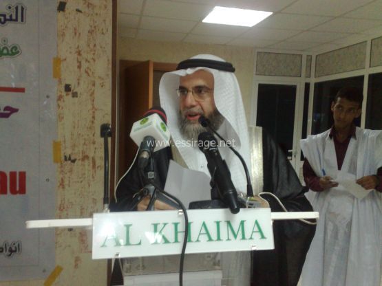 المشرف علي منطقة المدينة خلال الحفل 