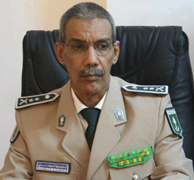 مدير الامن الموريتاني الجنرال أحمد ولد بكرن