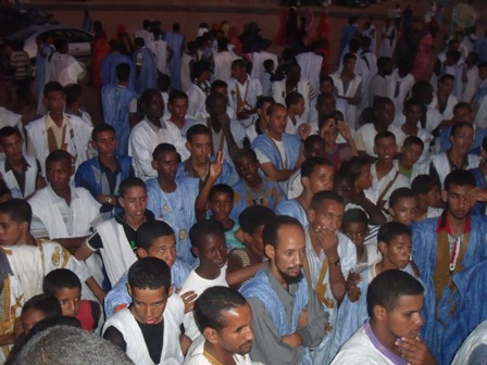 صورة من المظاهرات السابقة لسكان المدينة