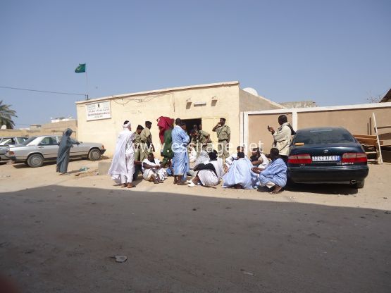 صورة من المنظر العام للإعتصام 