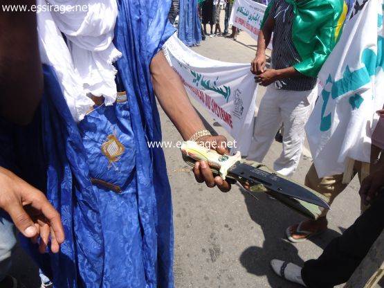 سلاح أبيض تم أخذه من أحد البلطجية 