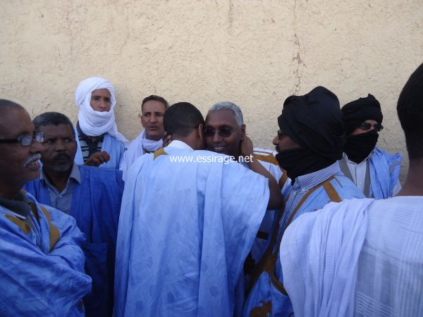السيد أحمد ولد آبه يتلقي التعازي في وفات شقيقته 