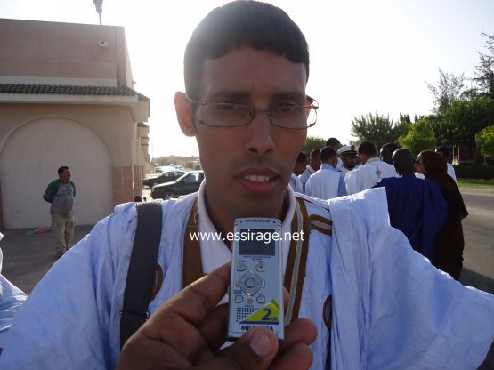 محمدو ولد عينين الناطق باسم المجموعة 