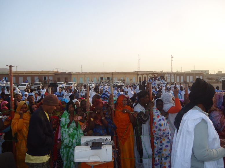 جانب من الحضور للمهرجان 
