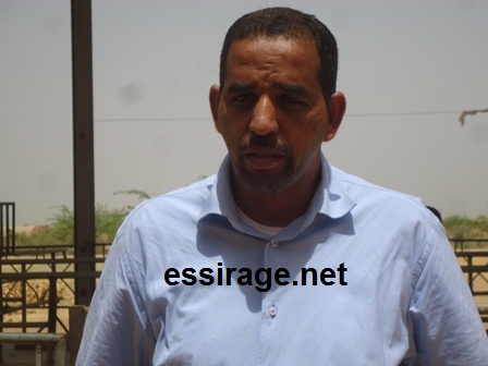 د. حبيب الله ولد حبيب الله رئيس قسم الانتاج والصحة الحيوانية بالمعهد
