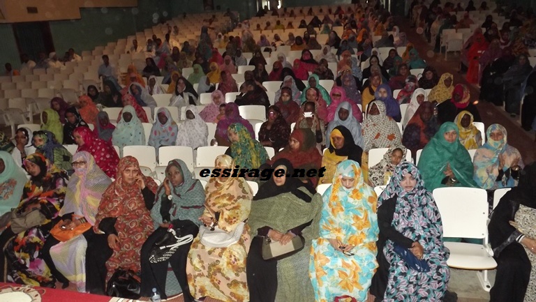 فاعلات في المجتمع المدني حضرن حفل الافتتاح 