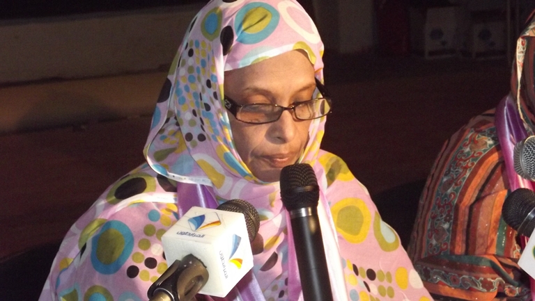 رئيسة الجمعية فاطمة منت الميداح 